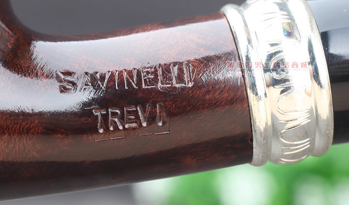 淘金周 意大利沙芬石楠木烟斗 6件套装银圈光面626-8