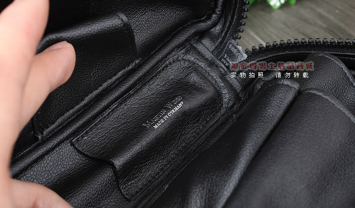 【淘金周】原装德国Martin Wess手工牛皮烟斗包 三斗包FP35/3-5