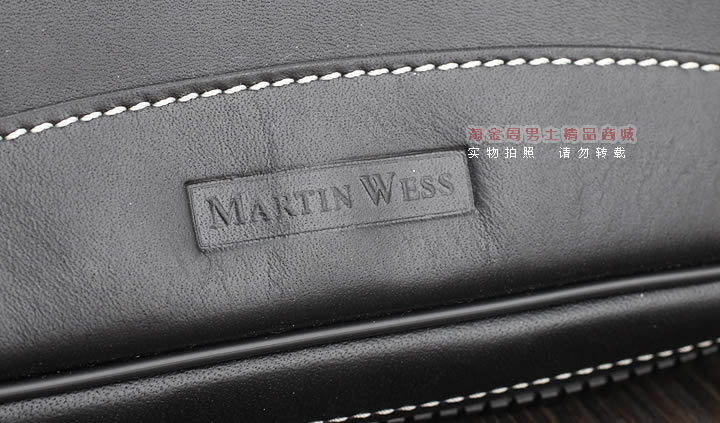 【淘金周】原装德国Martin Wess手工牛皮烟斗包 三斗包FP35/3-8