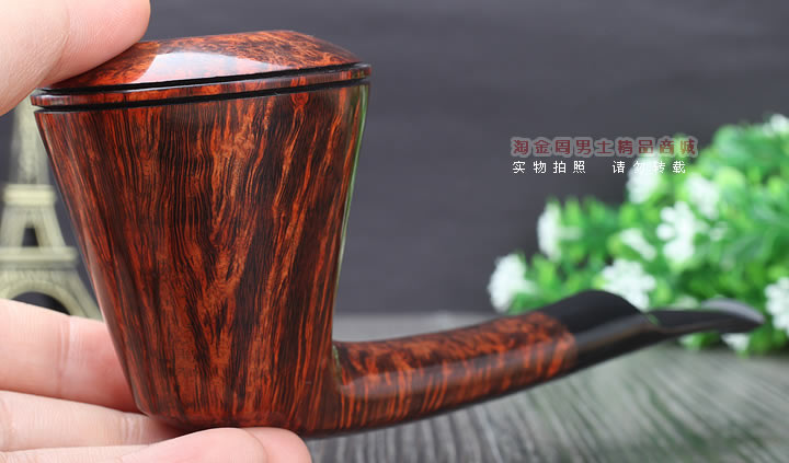 原装正品 丹麦大师Jorgen NIELSEN进口石楠木烟斗 直纹斗JG13-10