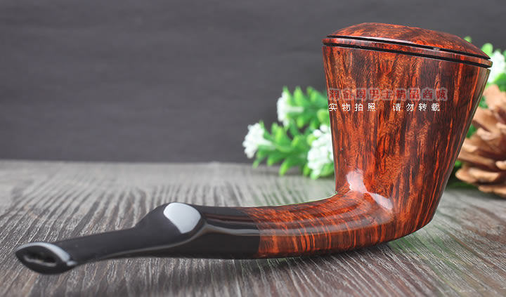 原装正品 丹麦大师Jorgen NIELSEN进口石楠木烟斗 直纹斗JG13-3