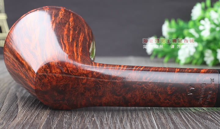 原装正品 丹麦大师Jorgen NIELSEN进口石楠木烟斗 直纹斗JG13-6