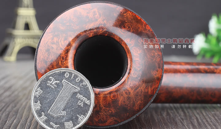 原装正品 丹麦大师Jorgen NIELSEN进口石楠木烟斗 直纹斗JG13-7