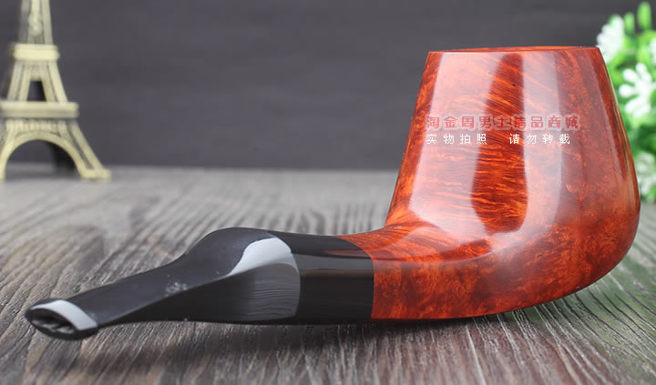 淘金周 进口丹麦大师KAI NIELSEN石楠木烟斗 直纹斗C级Kai69-3