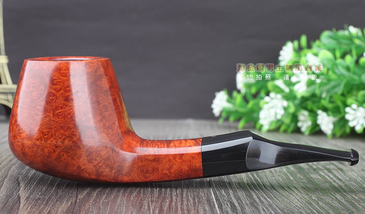 淘金周 进口丹麦大师KAI NIELSEN石楠木烟斗 直纹斗C级Kai69-4