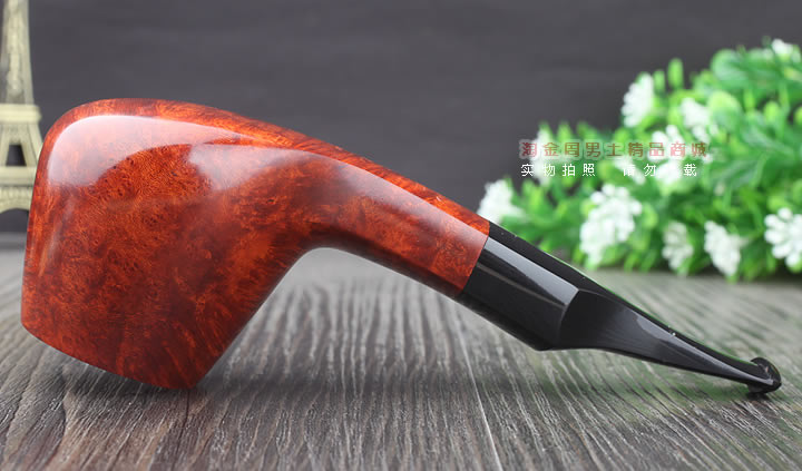 淘金周 进口丹麦大师KAI NIELSEN石楠木烟斗 直纹斗C级Kai69-5