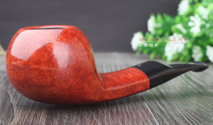 淘金周 进口丹麦大师KAI NIELSEN石楠木烟斗 直纹斗C级Kai70-1