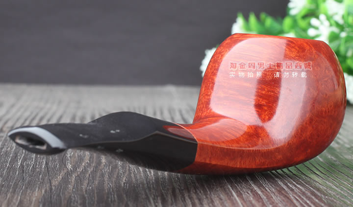 淘金周 进口丹麦大师KAI NIELSEN石楠木烟斗 直纹斗C级Kai70-3