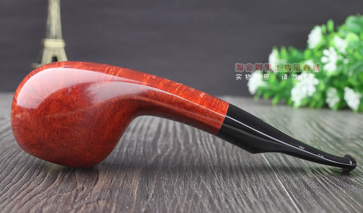 淘金周 进口丹麦大师KAI NIELSEN石楠木烟斗 直纹斗C级Kai70-5