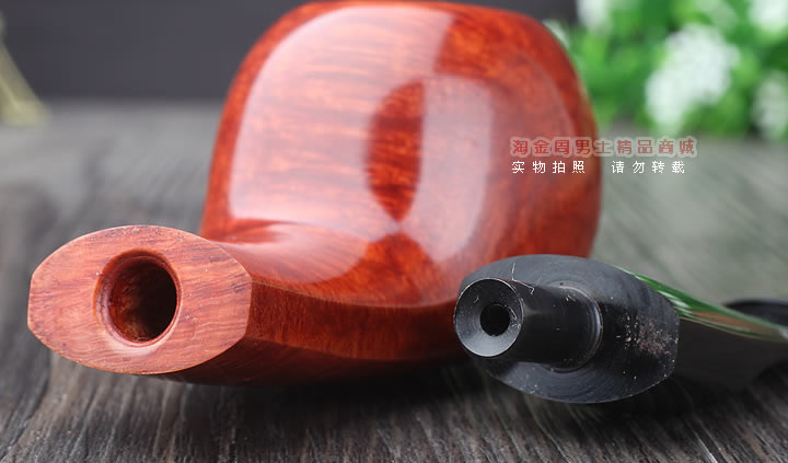 淘金周 进口丹麦大师KAI NIELSEN石楠木烟斗 直纹斗C级Kai70-7