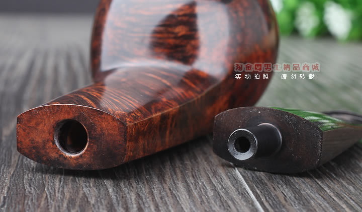 淘金周 进口丹麦大师KAI NIELSEN石楠木烟斗 D级Kai71-7
