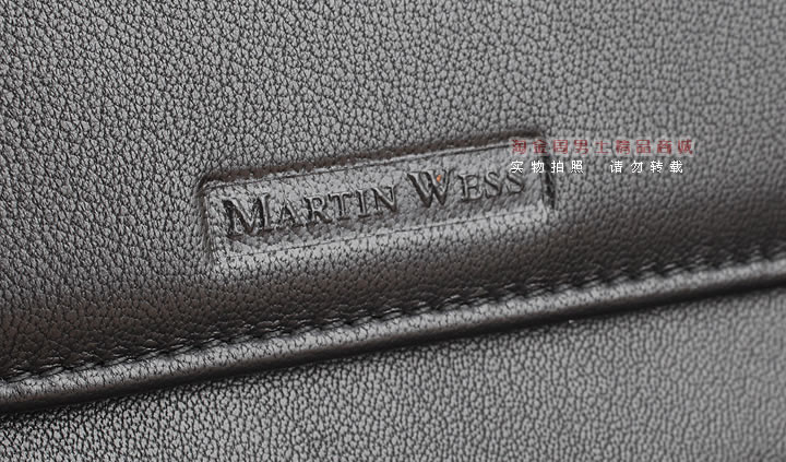 【淘金周】原装德国Martin Wess手工牛皮烟斗包 三斗包LP35/3-10
