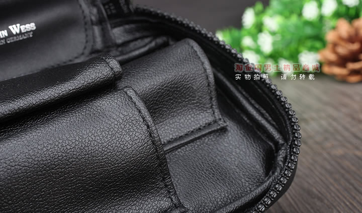 【淘金周】原装德国Martin Wess手工牛皮烟斗包 三斗包LP35/3-7