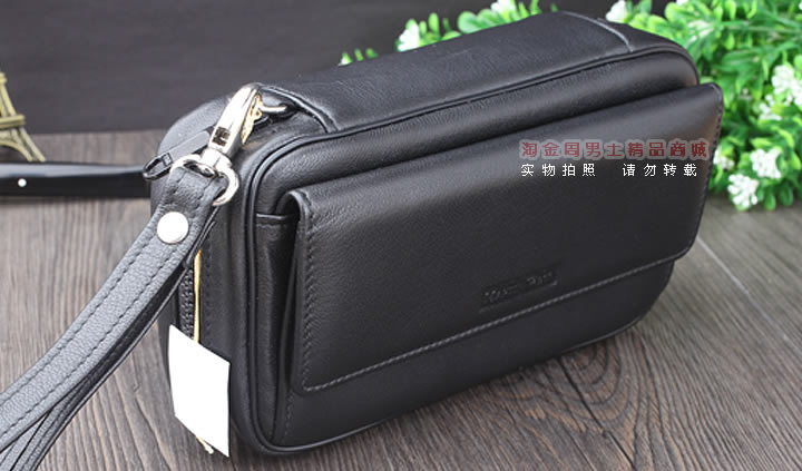 【淘金周】原装德国Martin Wess手工牛皮烟斗包 三斗包LP35/3-8