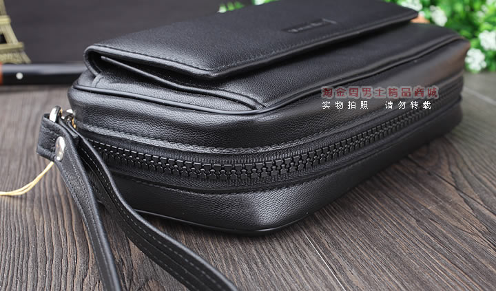 【淘金周】原装德国Martin Wess手工牛皮烟斗包 三斗包LP35/3-9