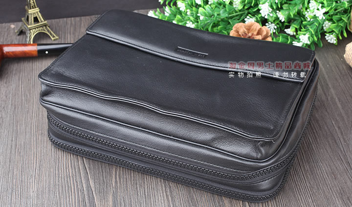 【淘金周】原装德国Martin Wess手工牛皮烟斗包 6斗包LP60/6-1