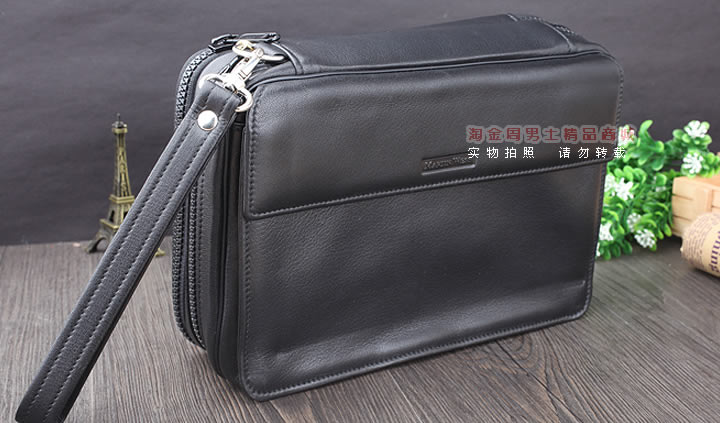 【淘金周】原装德国Martin Wess手工牛皮烟斗包 6斗包LP60/6-12