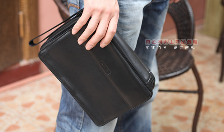 【淘金周】原装德国Martin Wess手工牛皮烟斗包 6斗包LP60/6-14