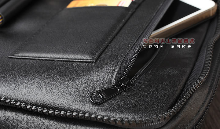 【淘金周】原装德国Martin Wess手工牛皮烟斗包 6斗包LP60/6-6