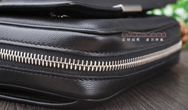 【淘金周】原装德国Martin Wess手工牛皮烟斗包 3斗包OP110/3-11