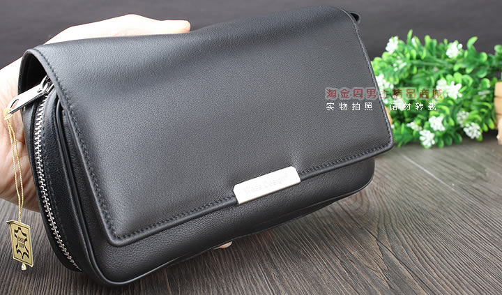 【淘金周】原装德国Martin Wess手工牛皮烟斗包 3斗包OP110/3-12