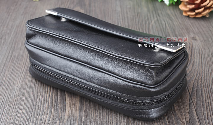 【淘金周】原装德国Martin Wess手工牛皮烟斗包 两斗包slp9/2-1