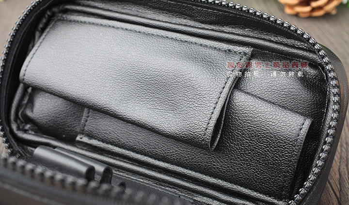 【淘金周】原装德国Martin Wess手工牛皮烟斗包 两斗包slp9/2-5
