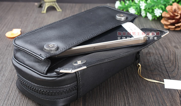 【淘金周】原装德国Martin Wess手工牛皮烟斗包 两斗包slp9/2-9