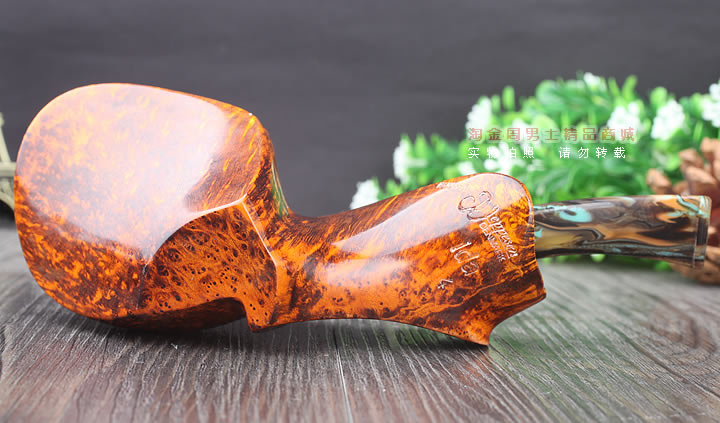 淘金周 丹麦Peder Jeppesen PJ石楠木手工烟斗 5件套装 IDA4-5-6