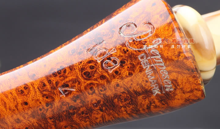 淘金周 丹麦Peder Jeppesen PJ石楠木手工烟斗 5件套装IDA4-6-10