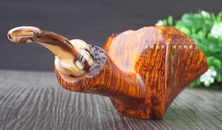 淘金周 丹麦Peder Jeppesen PJ石楠木手工烟斗 5件套装IDA4-6-3