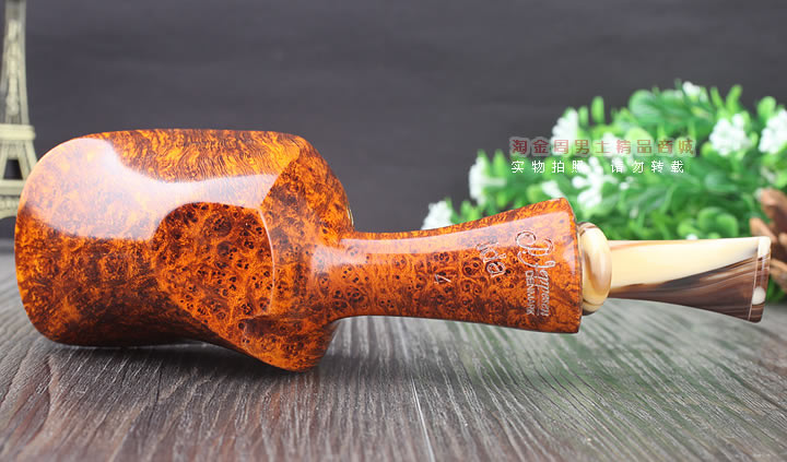 淘金周 丹麦Peder Jeppesen PJ石楠木手工烟斗 5件套装IDA4-6-6