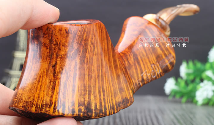 淘金周 丹麦Peder Jeppesen PJ石楠木手工烟斗 5件套装IDA 5-1-11