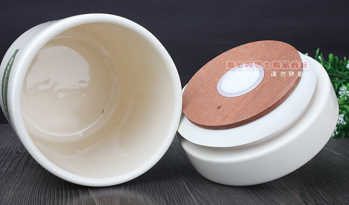 淘金周 丹麦Stanwell石楠木烟斗 陶瓷烟丝罐套装斗 5件套装酒红-12