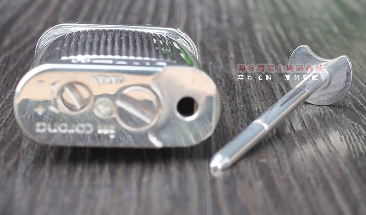 淘金周 德国十字架Sillems 纯银珐琅烟斗打火机-3