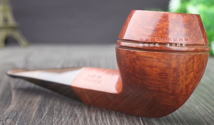 二手烟斗 英国Dunhill登喜路石楠木烟斗 1983年 斗牛犬 41041-2