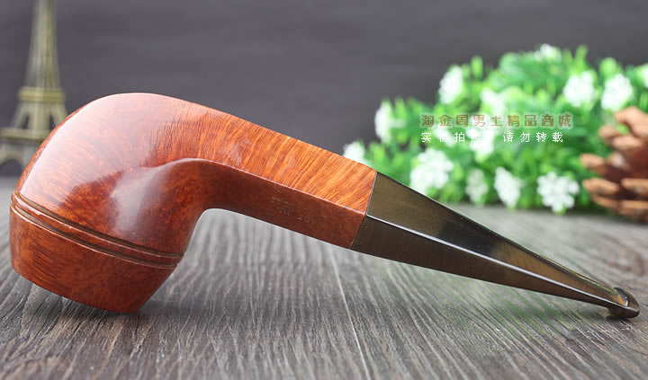 二手烟斗 英国Dunhill登喜路石楠木烟斗 1983年 斗牛犬 41041-5