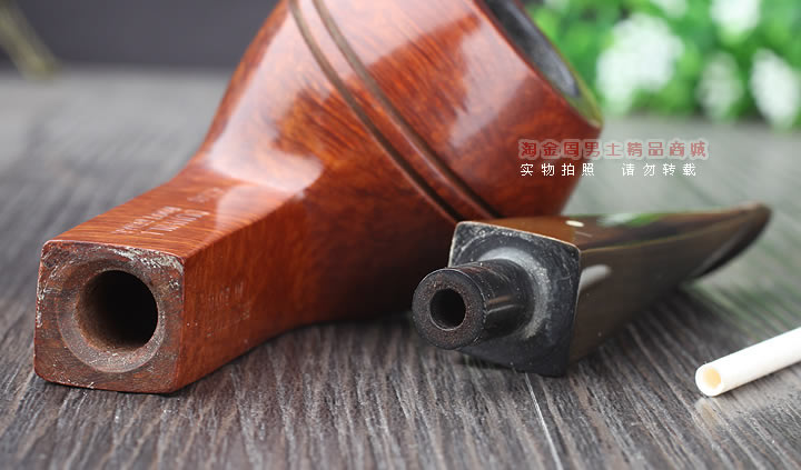 二手烟斗 英国Dunhill登喜路石楠木烟斗 1983年 斗牛犬 41041-8