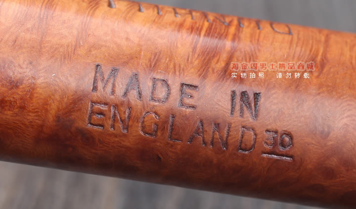 二手烟斗 英国Dunhill登喜路石楠木烟斗 1990年 ROOT BRIAR 4109-9