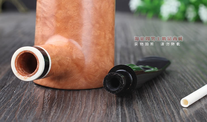 淘金周 意大利Caesar凯撒石楠木烟斗 5件套装D级 D23-7