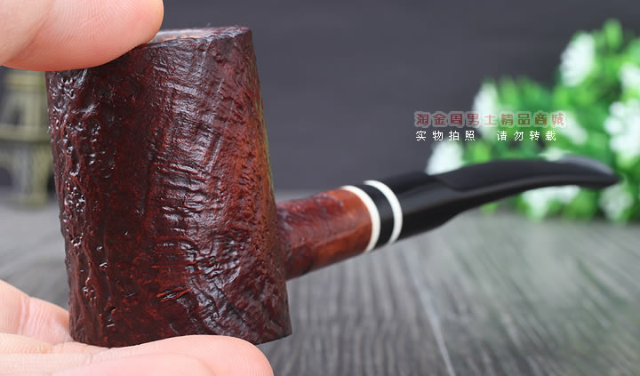 淘金周 意大利Caesar凯撒石楠木烟斗 5件套装D级 D25-9