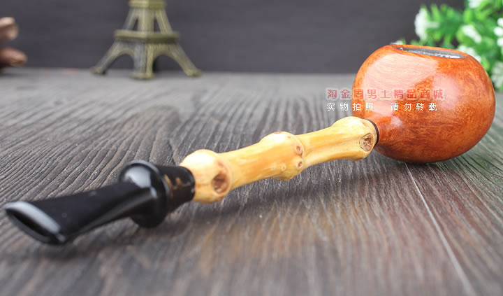 淘金周 意大利Caesar凯撒石楠木烟斗 5件套装D级 D26-3