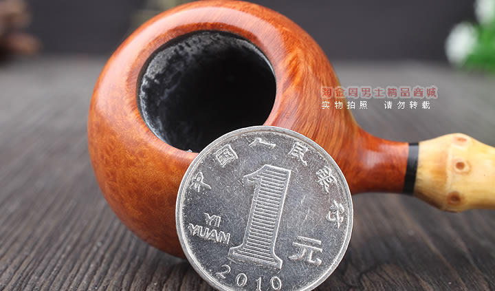 淘金周 意大利Caesar凯撒石楠木烟斗 5件套装D级 D26-6