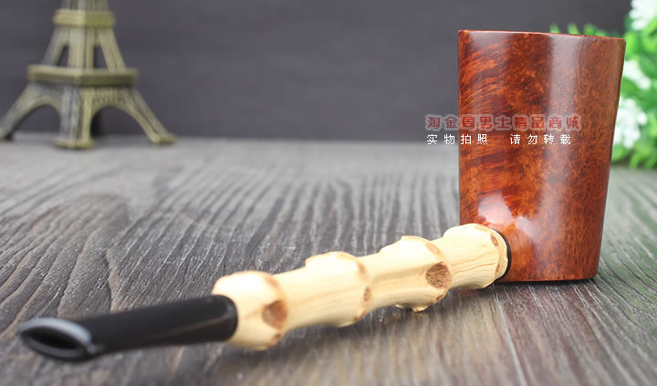 淘金周 意大利Caesar凯撒石楠木烟斗 5件套装D级 D27-3