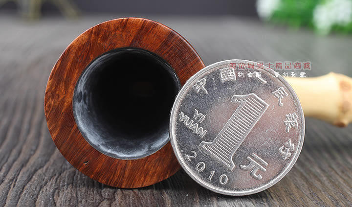 淘金周 意大利Caesar凯撒石楠木烟斗 5件套装D级 D27-6