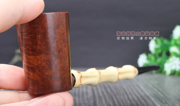 淘金周 意大利Caesar凯撒石楠木烟斗 5件套装D级 D27-9