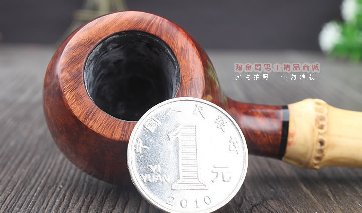 淘金周 意大利Caesar凯撒石楠木烟斗 5件套装D级 D28-6