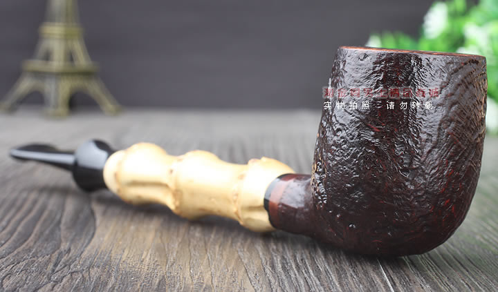 淘金周 意大利Caesar凯撒石楠木烟斗 5件套装D级 D31-2