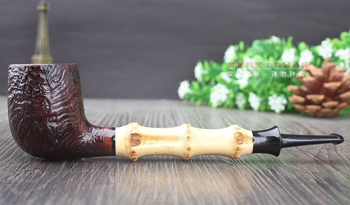 淘金周 意大利Caesar凯撒石楠木烟斗 5件套装D级 D31-4