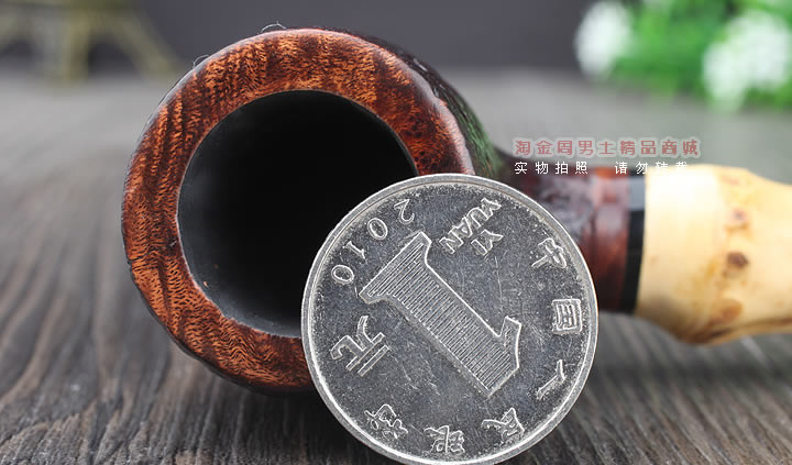 淘金周 意大利Caesar凯撒石楠木烟斗 5件套装D级 D31-6